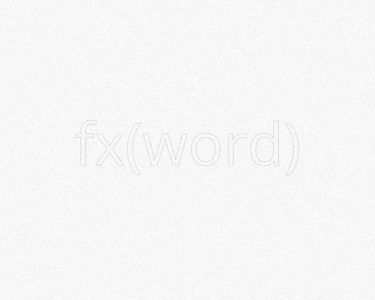 fx(word) #98