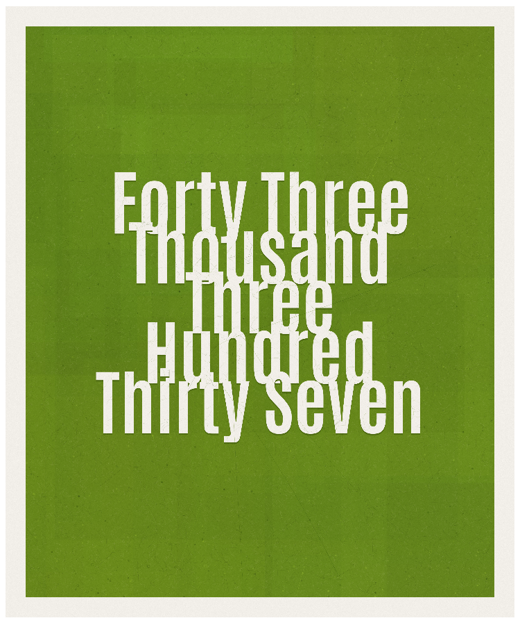 Count #43337