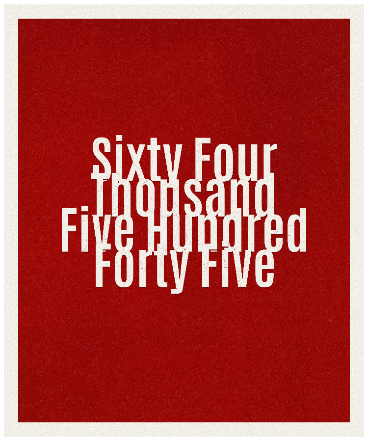 Count #64545