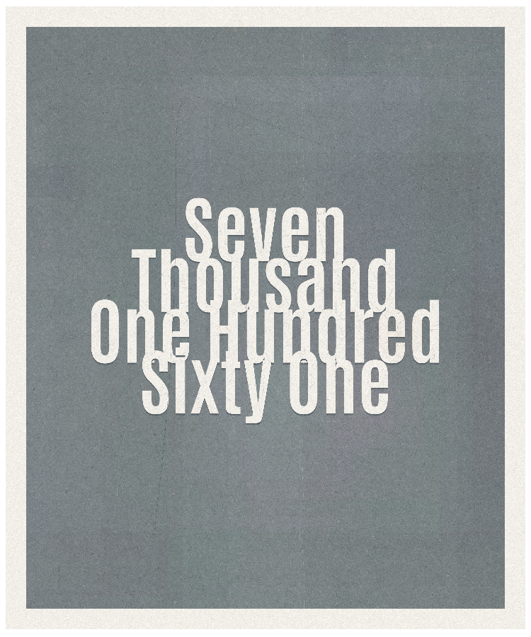 Count #7161
