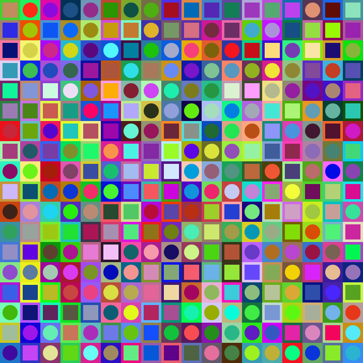 Square Dot Composition #184