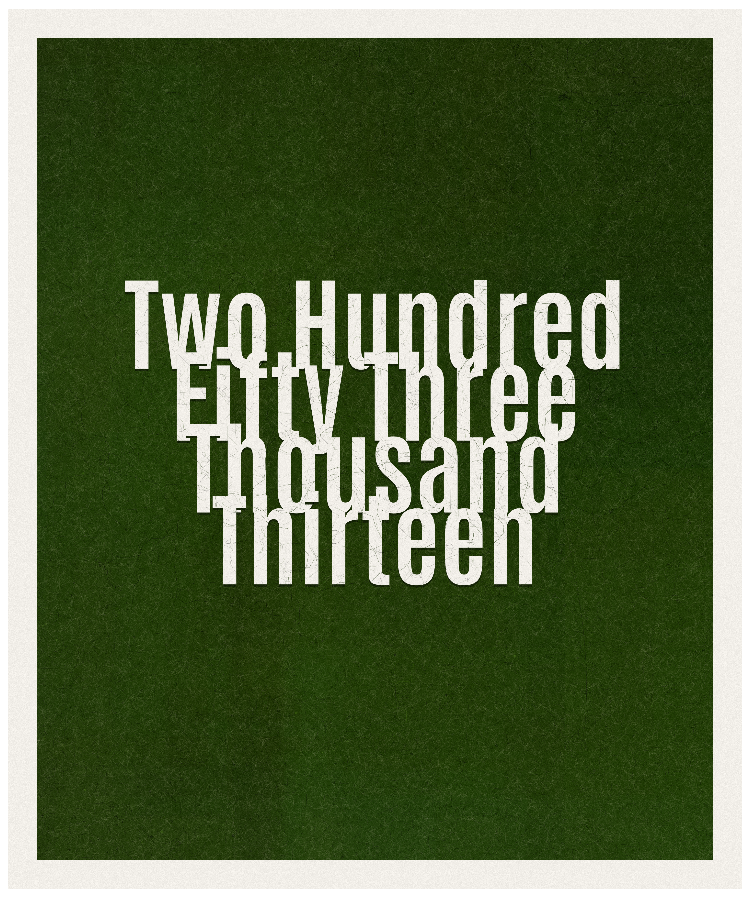 Count #253013