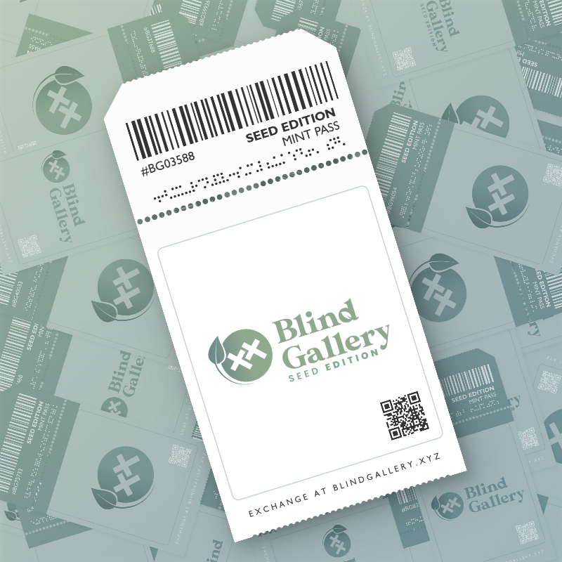 Blind Gallery Mint Pass (Seed Edition) #719