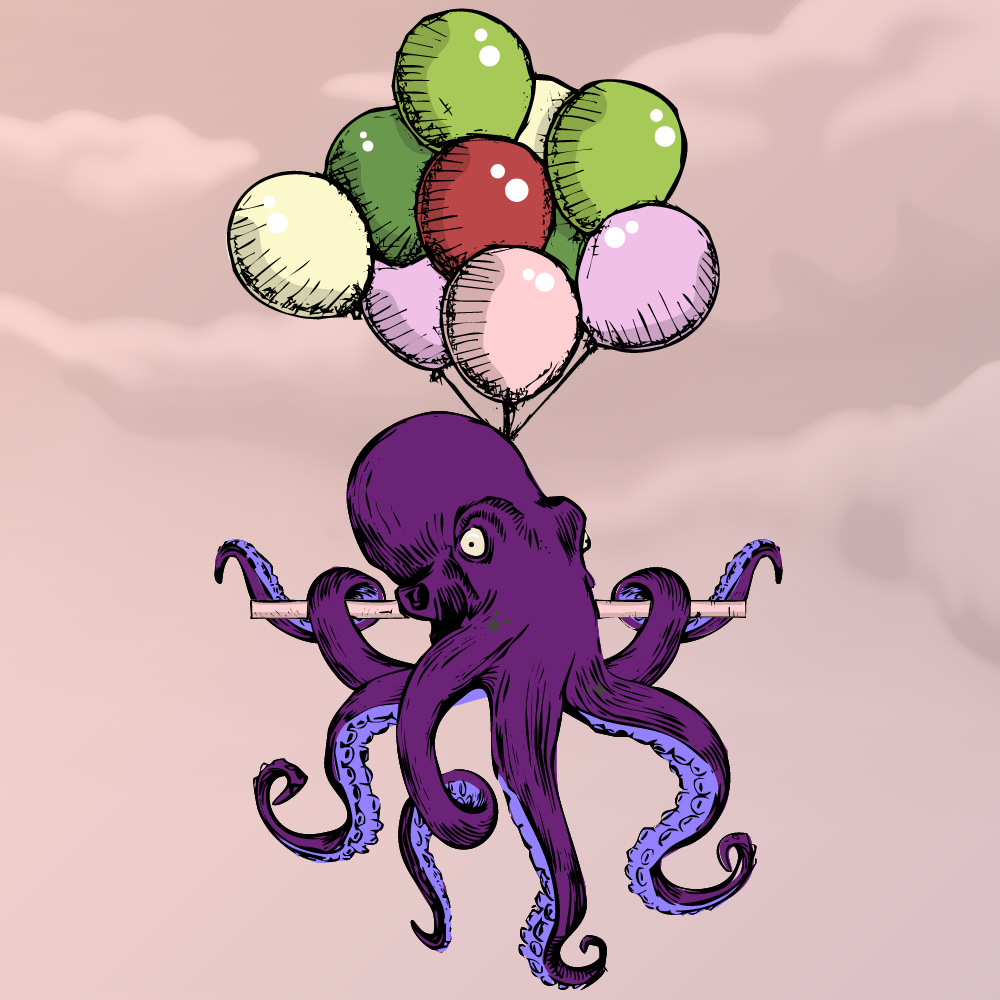 Flying Octupus #3