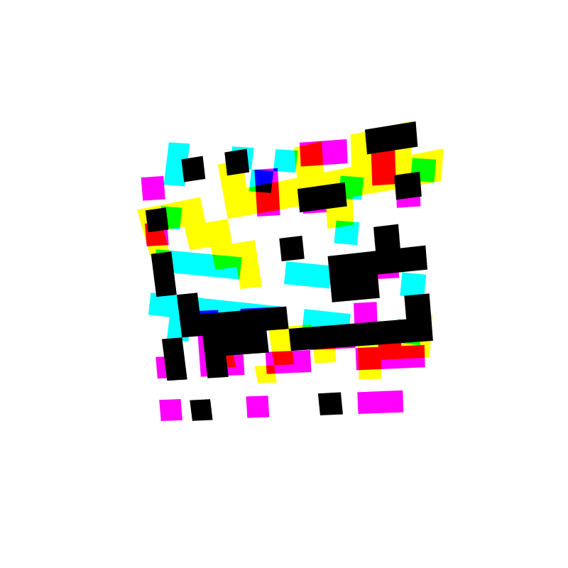 CMYK Decay #44