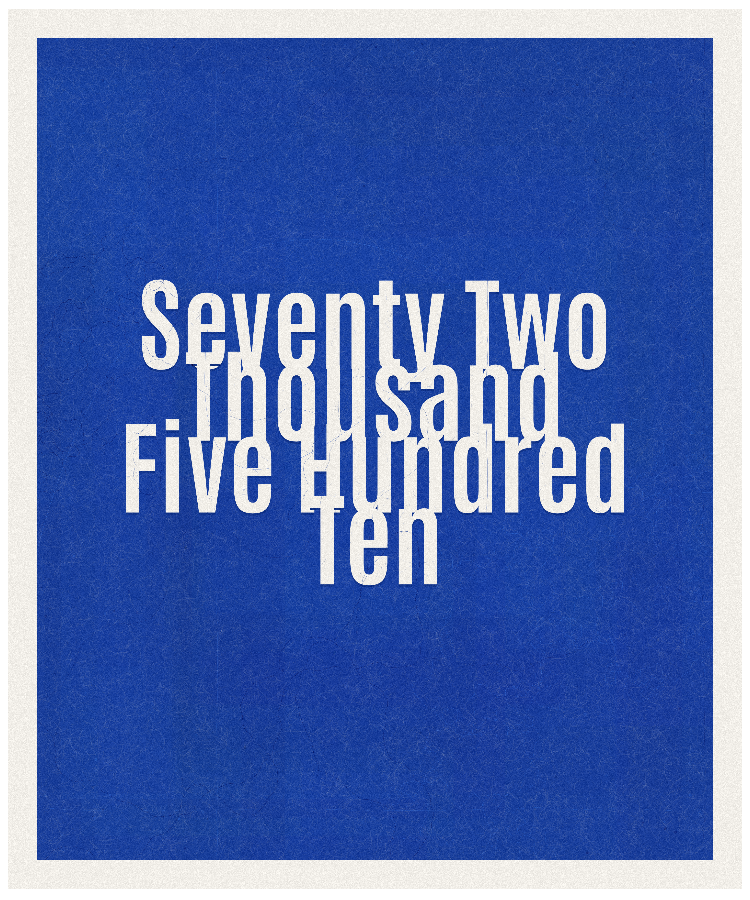 Count #72510