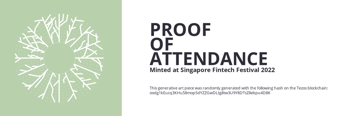 SFF2022 Proof of Attendance Token #928