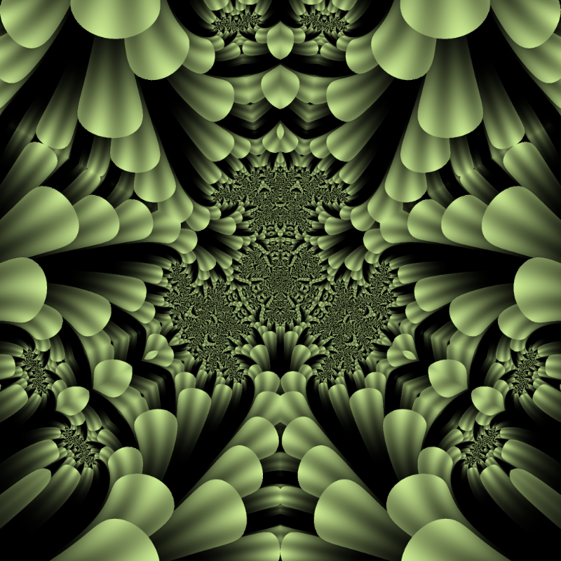 Fractal Flower #254