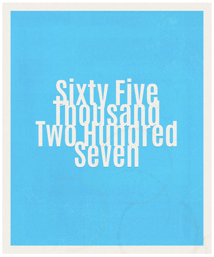 Count #65207