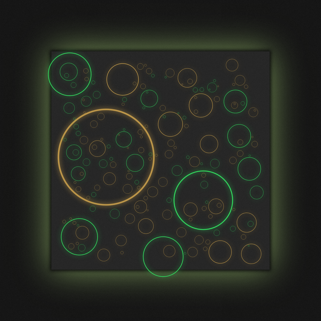 Nevercolliding Circles #27