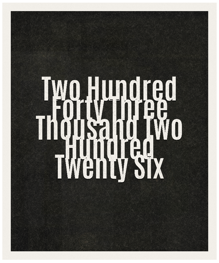 Count #243226