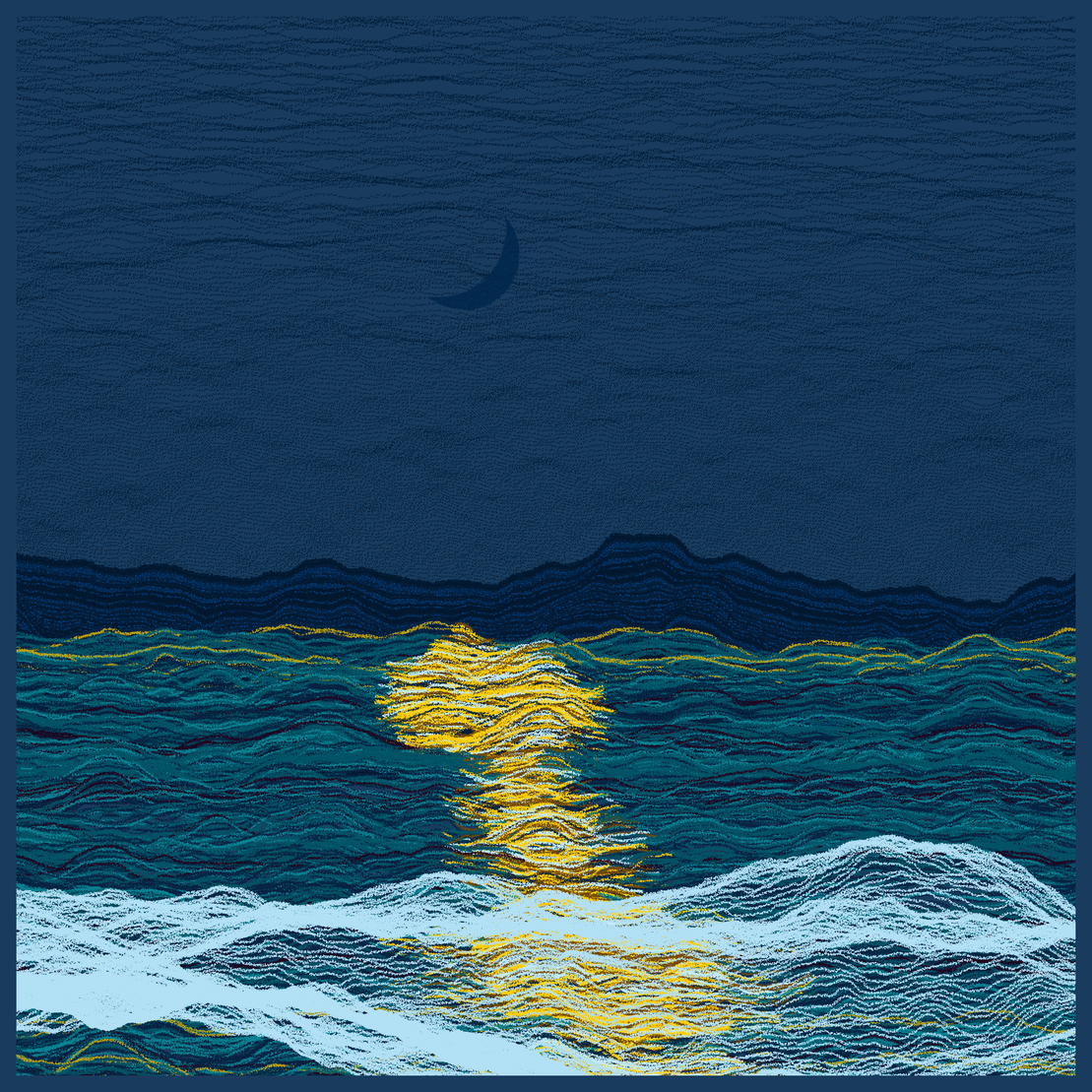 Moonlit Sea #116