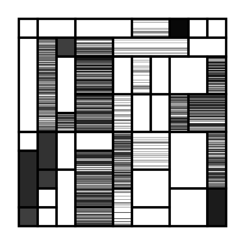 Mono Mondrian #6