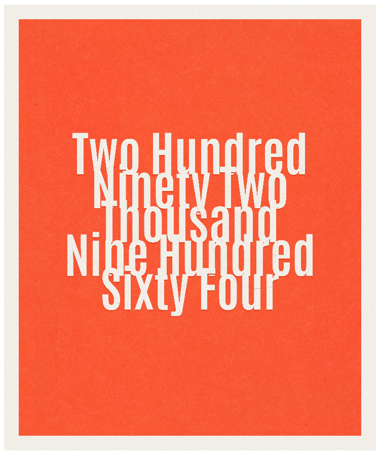 Count #292964