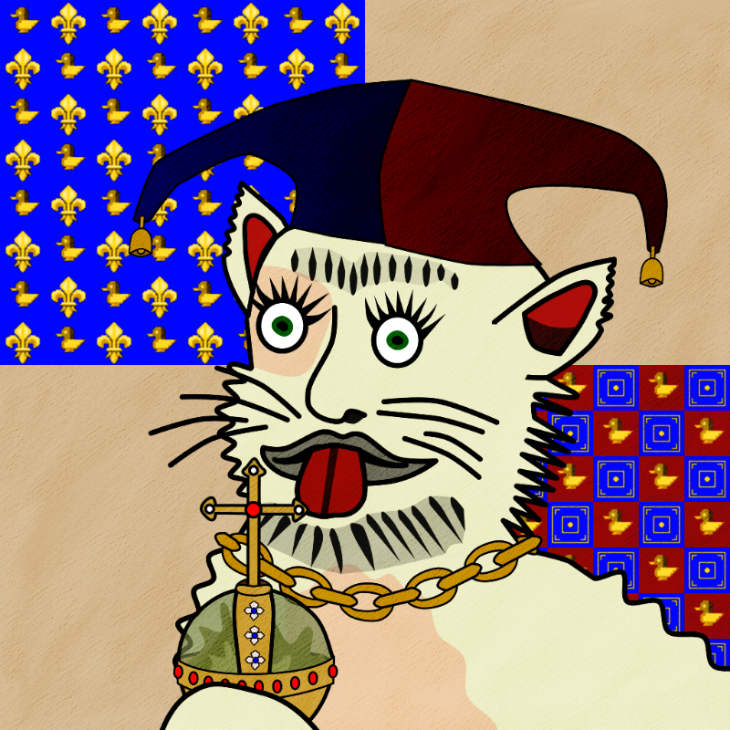 Famous Medieval Cat #92