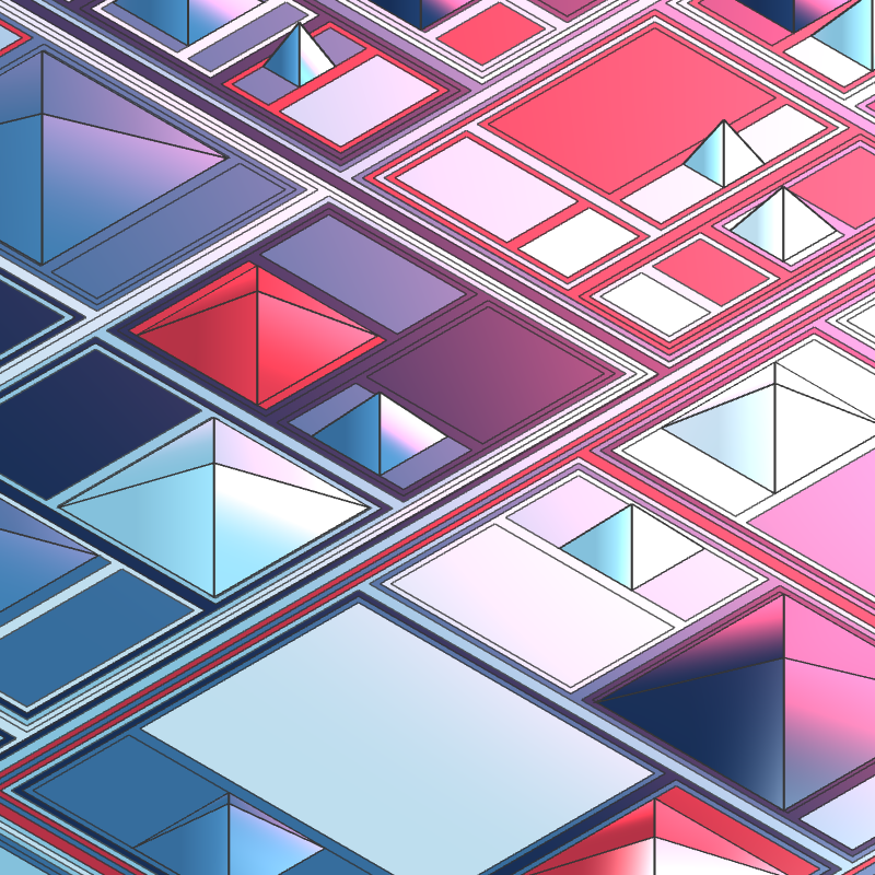 Geometric city #78