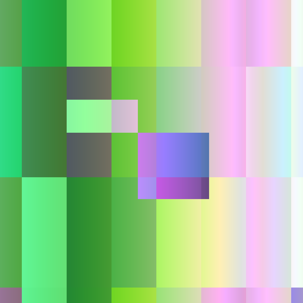 Pixelated Cotton Candy #7