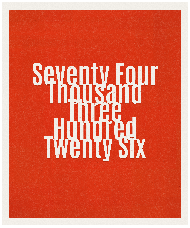 Count #74326