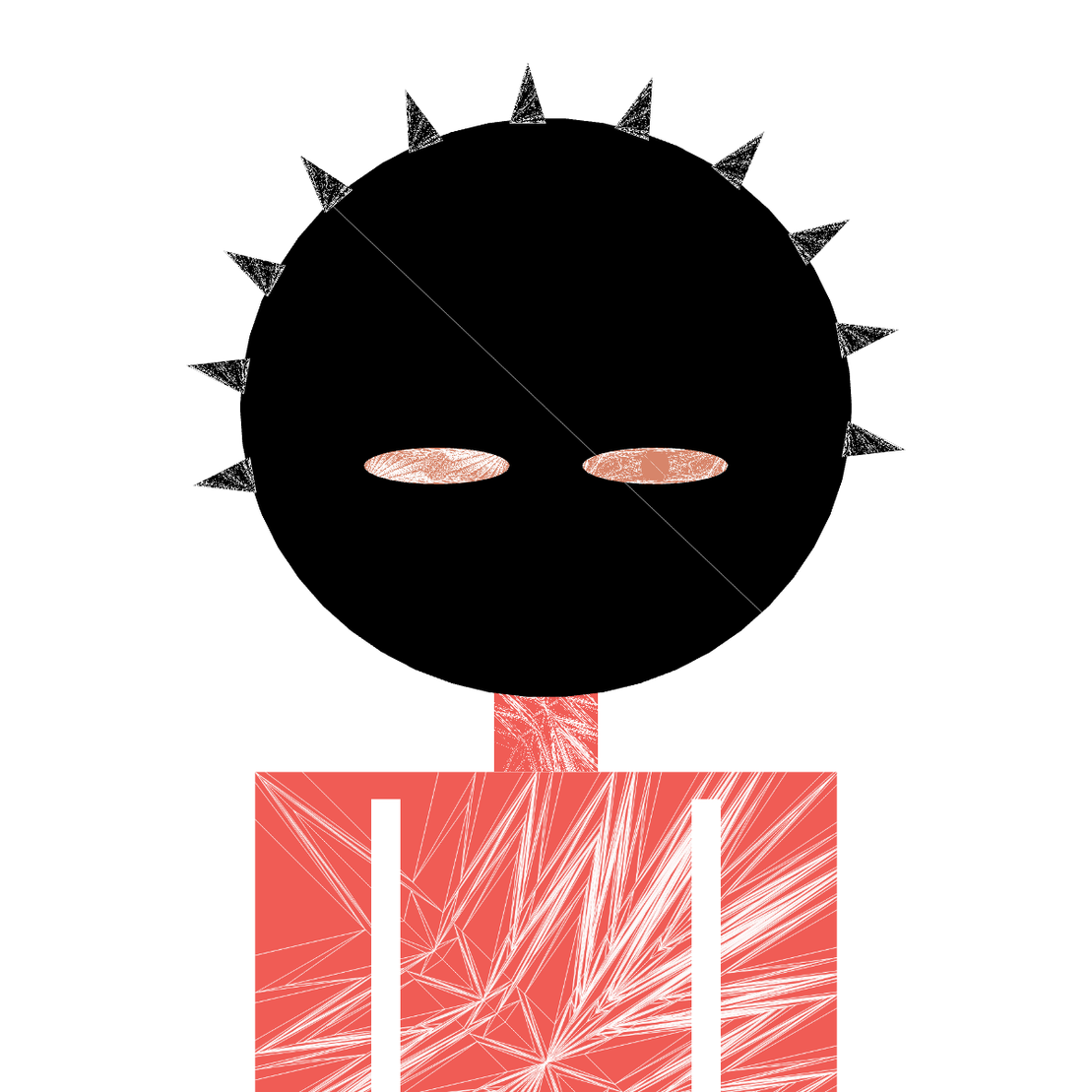Spiky Woman #2