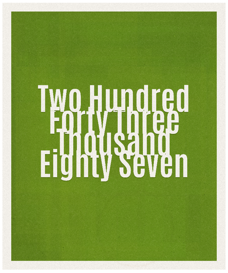 Count #243087
