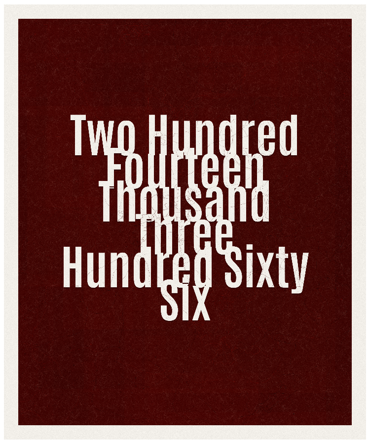Count #214366