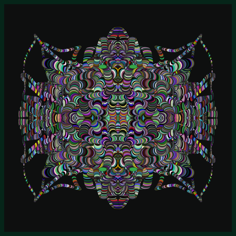 Symmetric Perlinized Ellipse #27