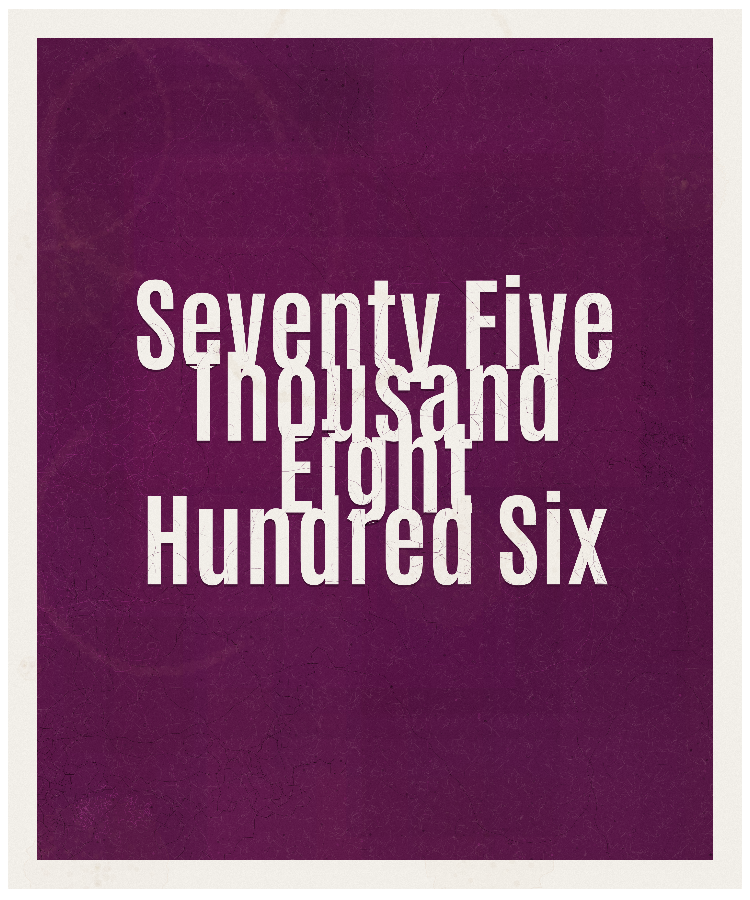Count #75806