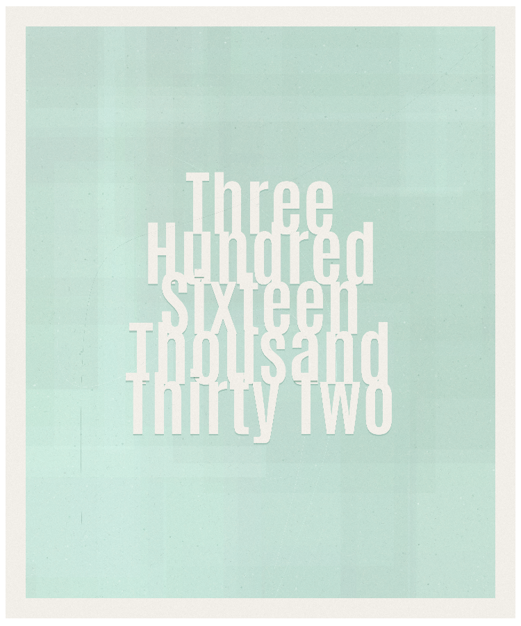 Count #316032