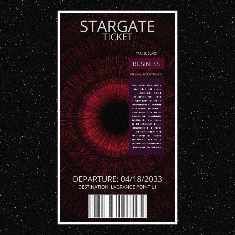 Stargate Ticket | Reboot #43