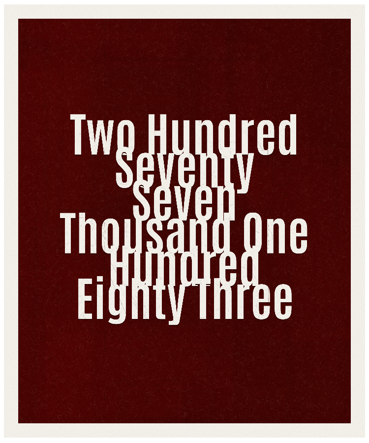 Count #277183