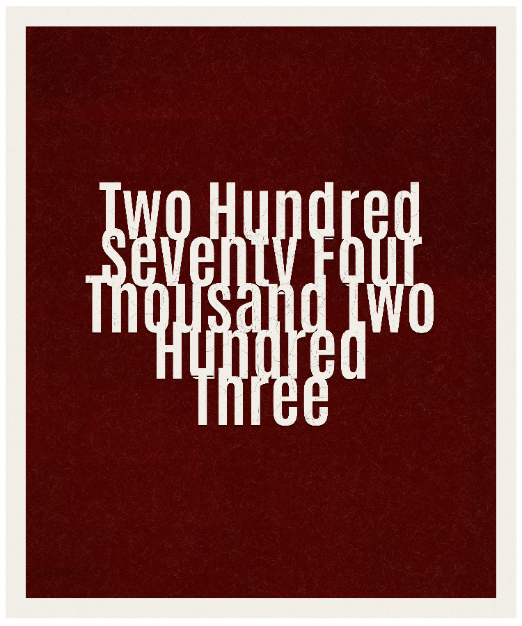 Count #274203