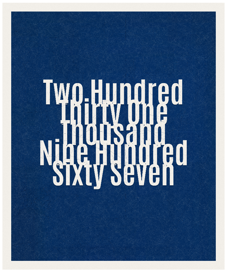 Count #231967