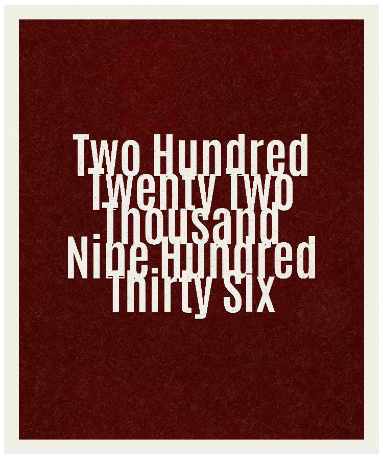 Count #222936