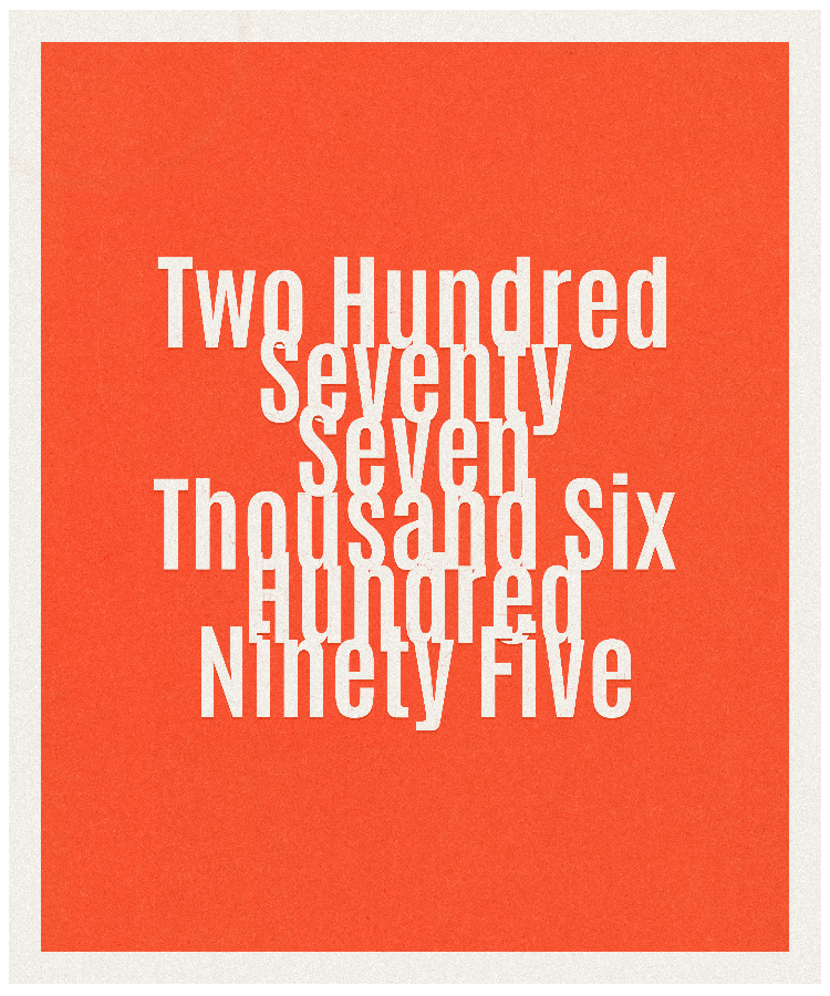 Count #277695