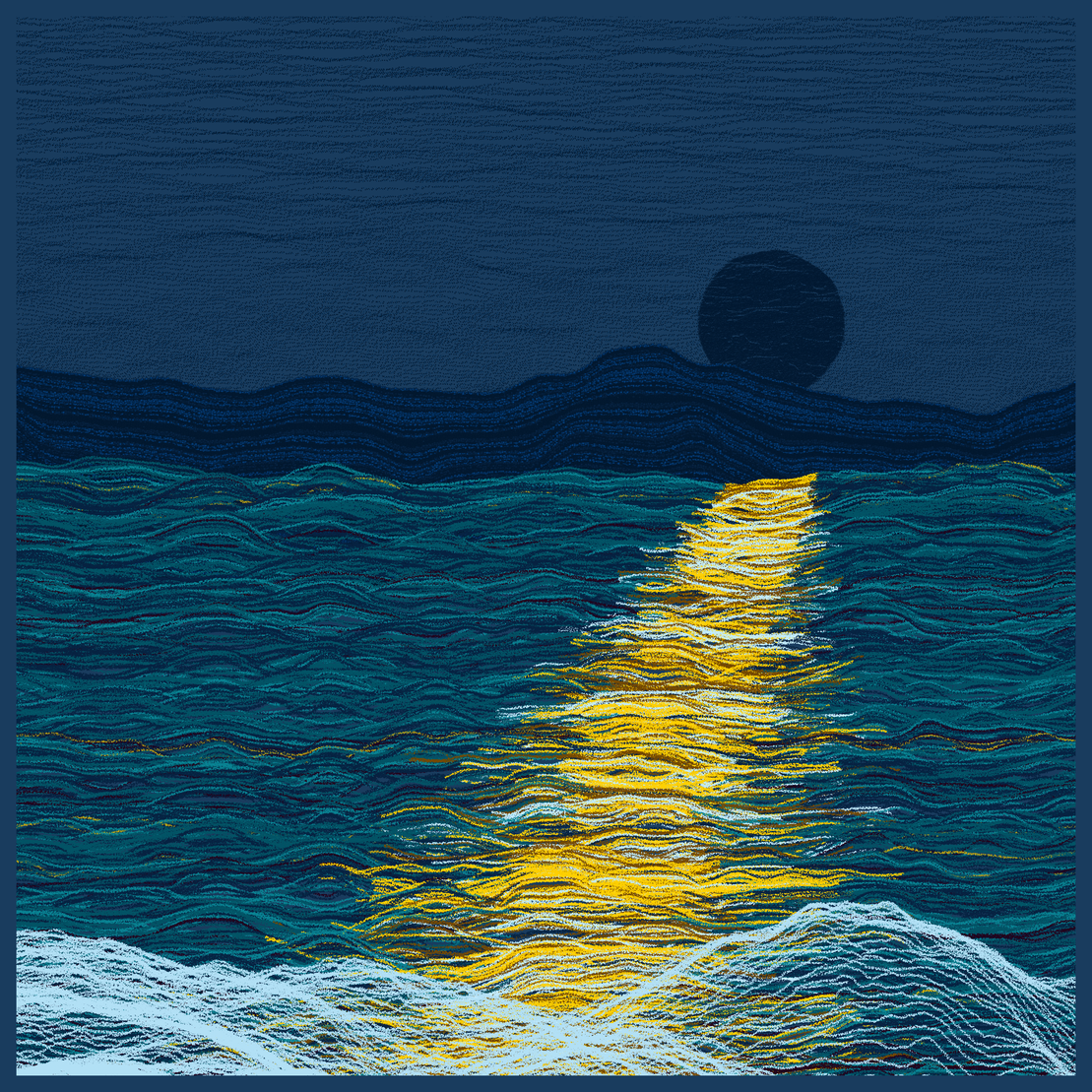 Moonlit Sea #100