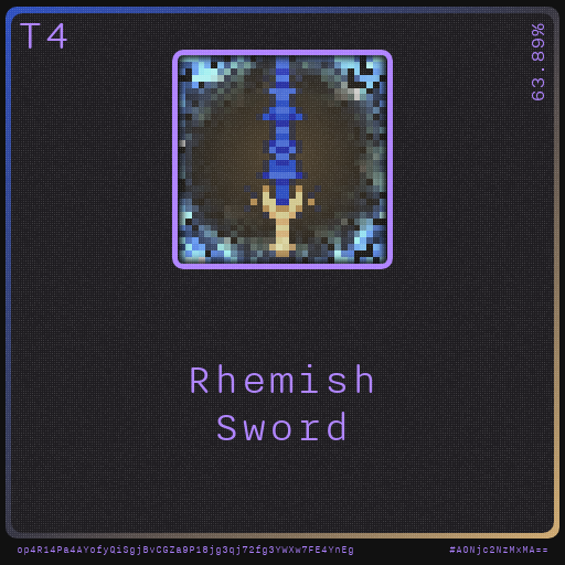 Gear for your quests - Sword #23