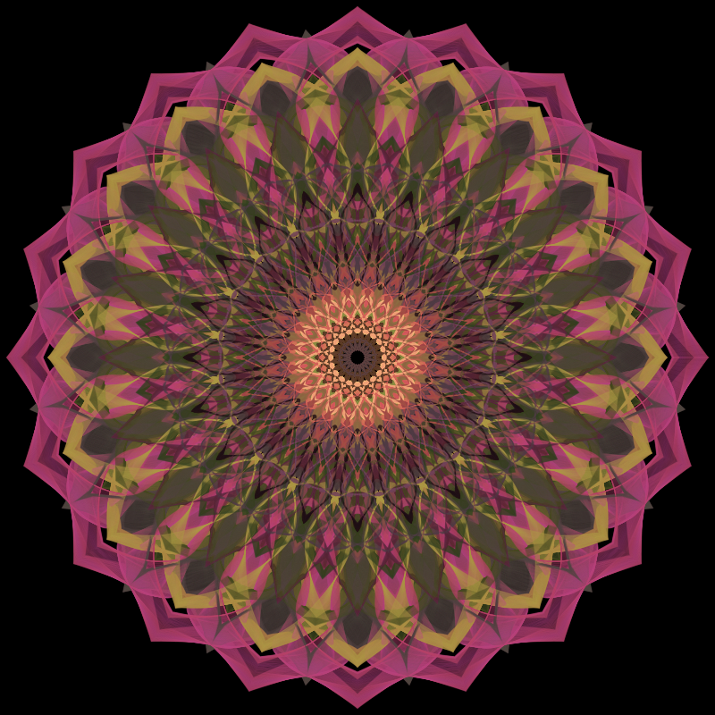 Morphing Mandala - #fxhashturnsone charity #50