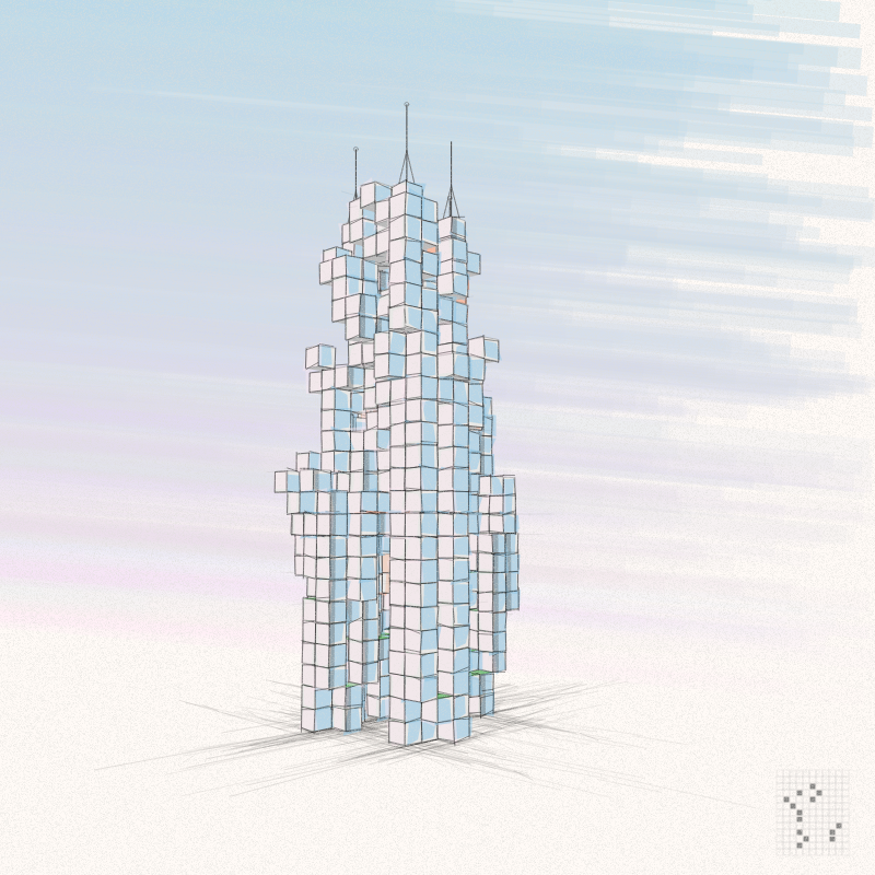 Cellular Skyscrapers #252