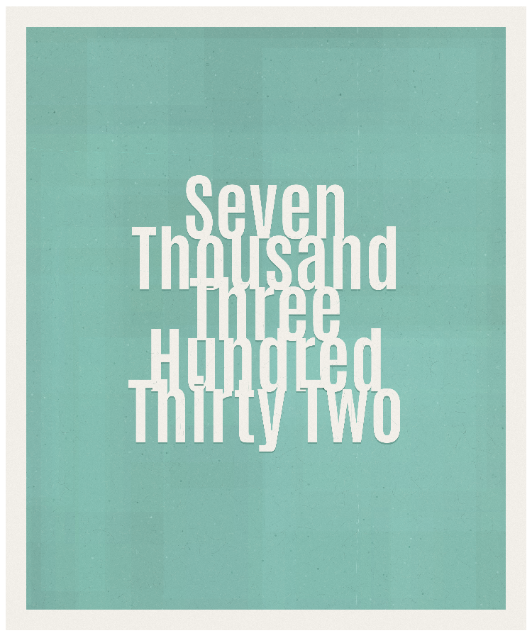 Count #7332