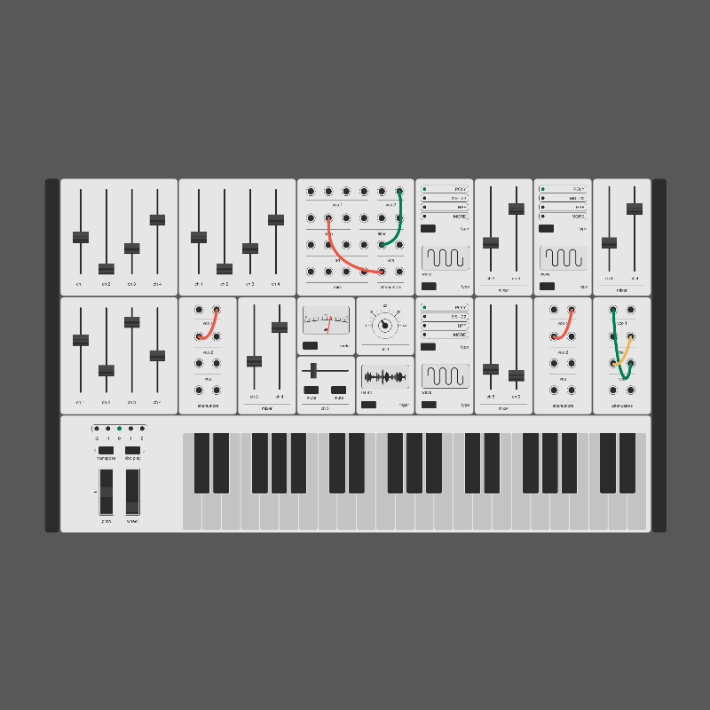 Modular synthesizer #14