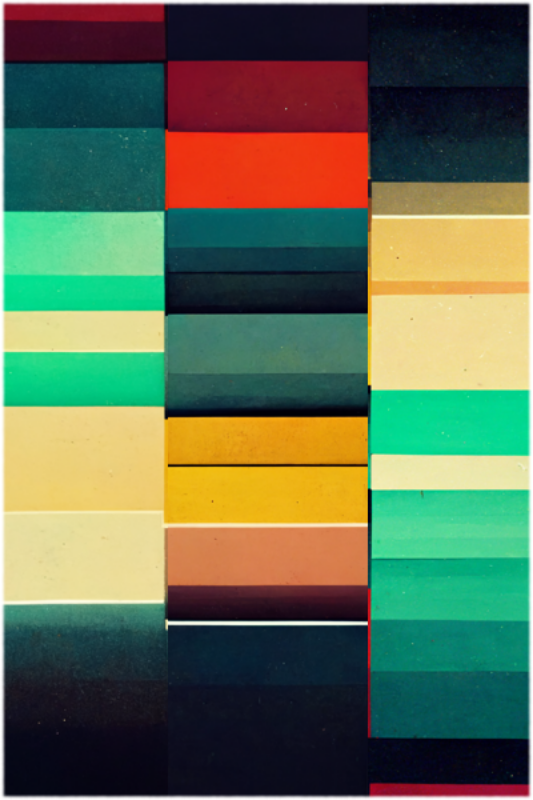 Vibrant Composition #40
