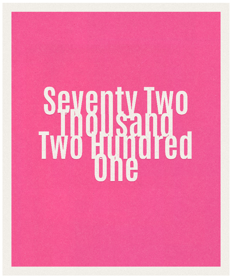 Count #72201