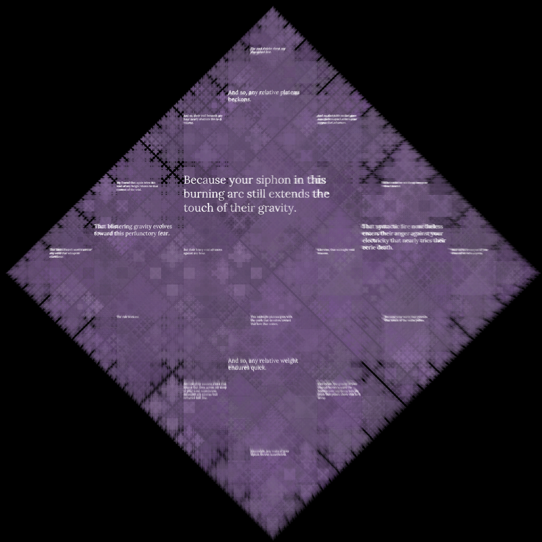 Diamond Fractal Fire #170