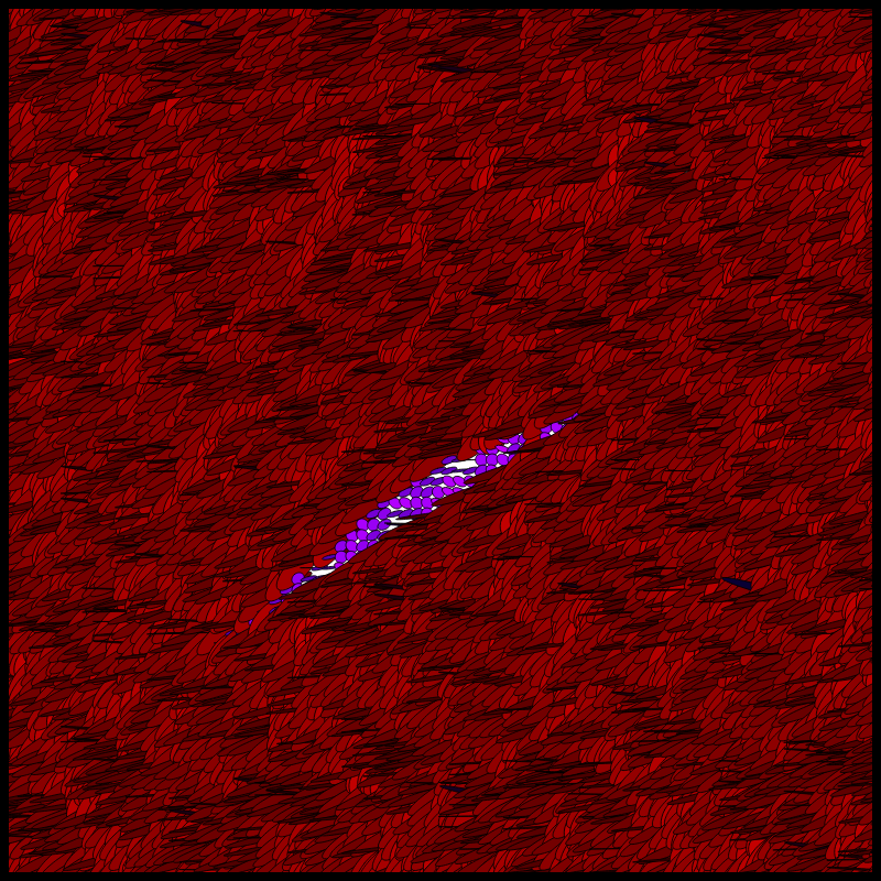 Flow Field Circles Triangle #27