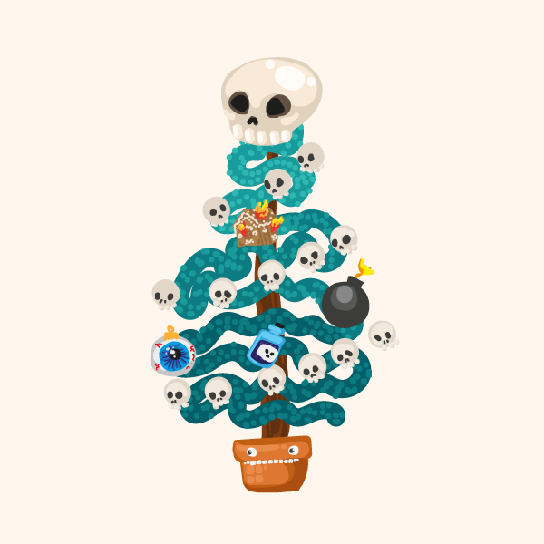 Creepy Christmas Tree For You! #16