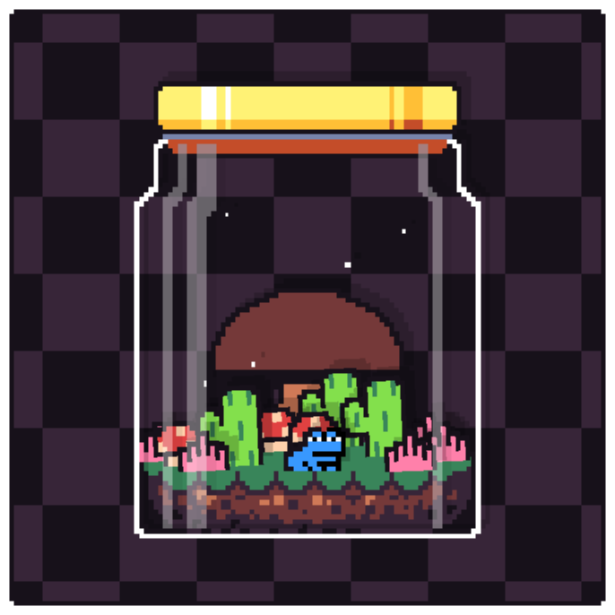 Toad Terrarium #208