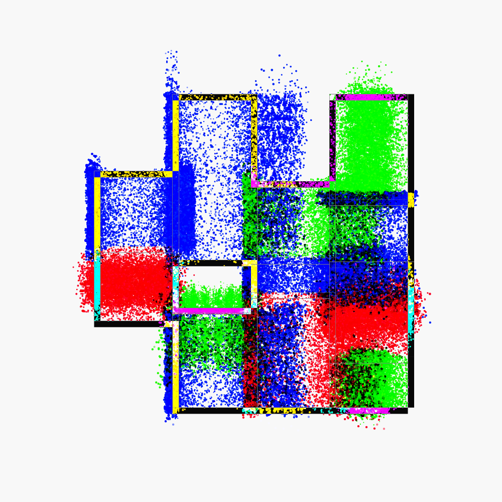 Nearly controlled diffusion #10