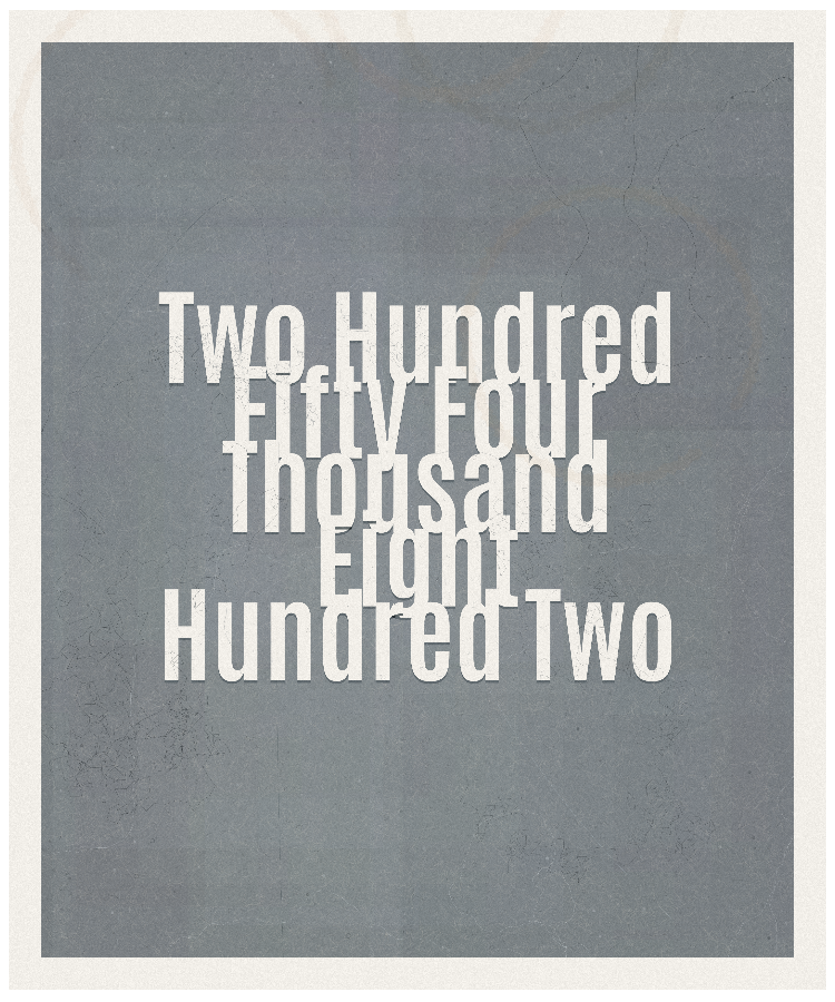 Count #254802
