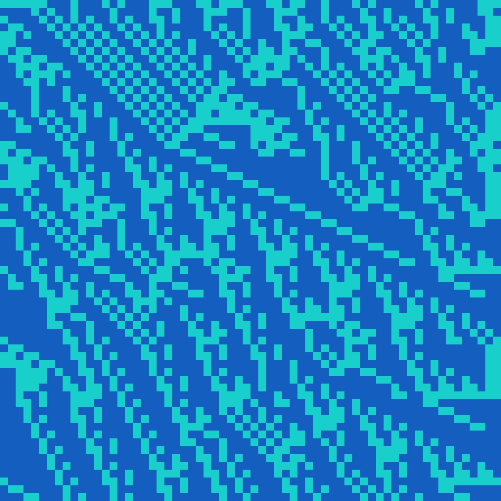 Blending Neighbors Cellular Automata #19