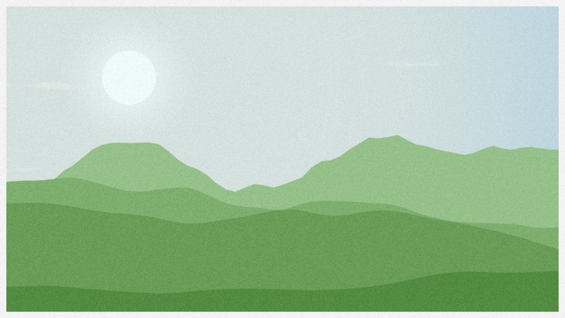 The Valley • Landscape study #43